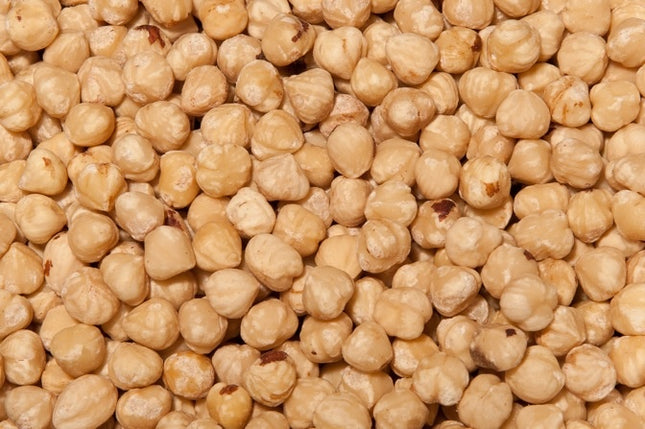 Blanched hazelnuts