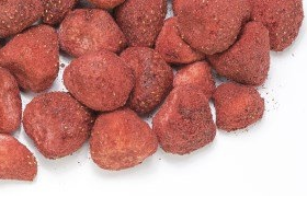 Freeze-dried strawberry