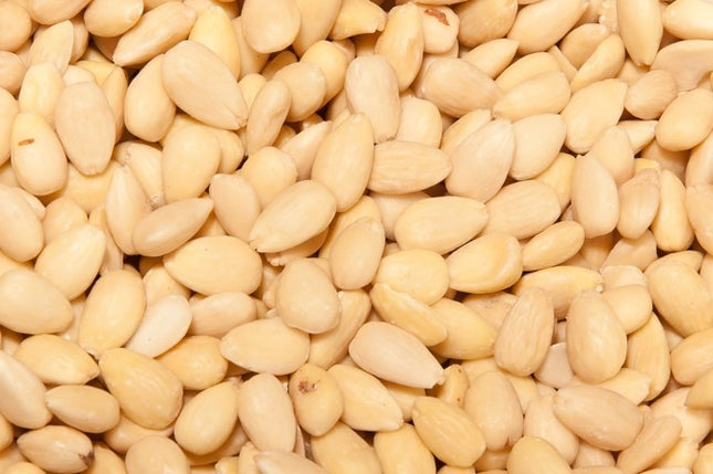 Blanched almonds